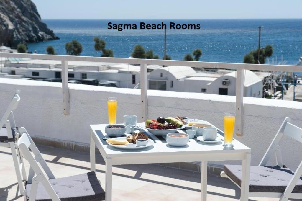 Sagma Beach Rooms เปริสซา ภายนอก รูปภาพ