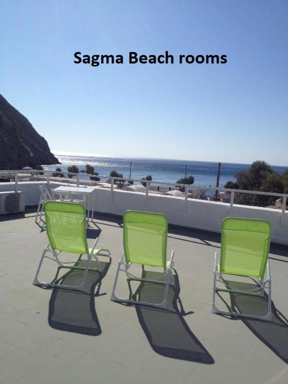 Sagma Beach Rooms เปริสซา ภายนอก รูปภาพ
