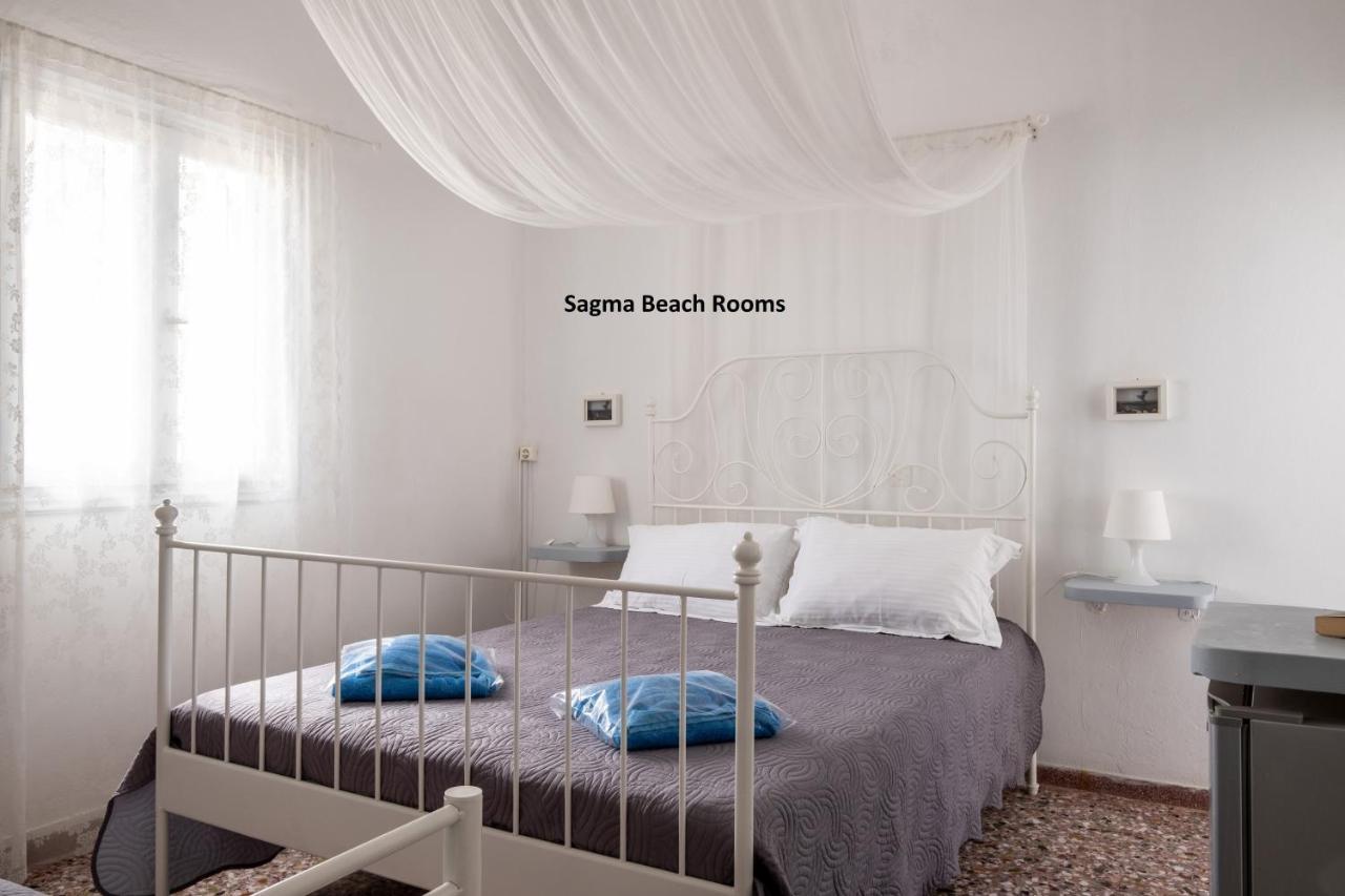 Sagma Beach Rooms เปริสซา ภายนอก รูปภาพ
