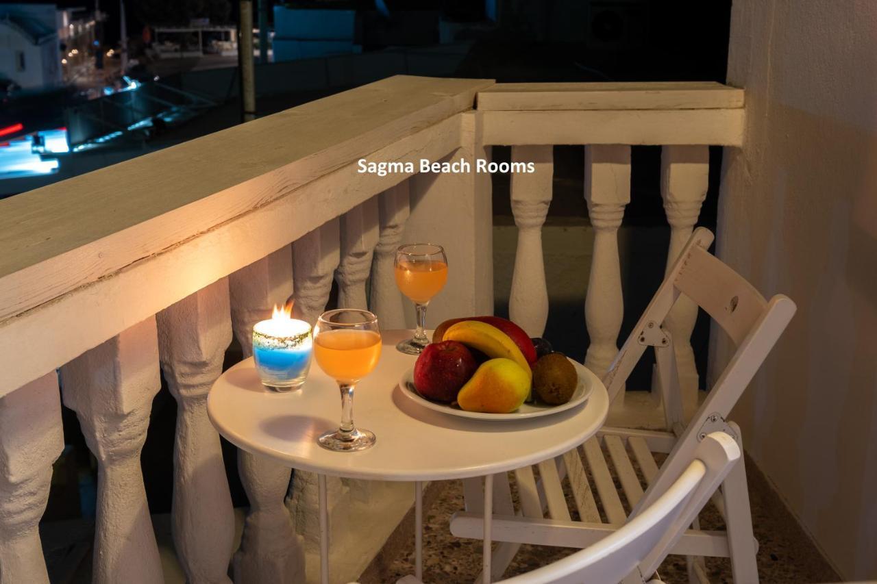 Sagma Beach Rooms เปริสซา ภายนอก รูปภาพ