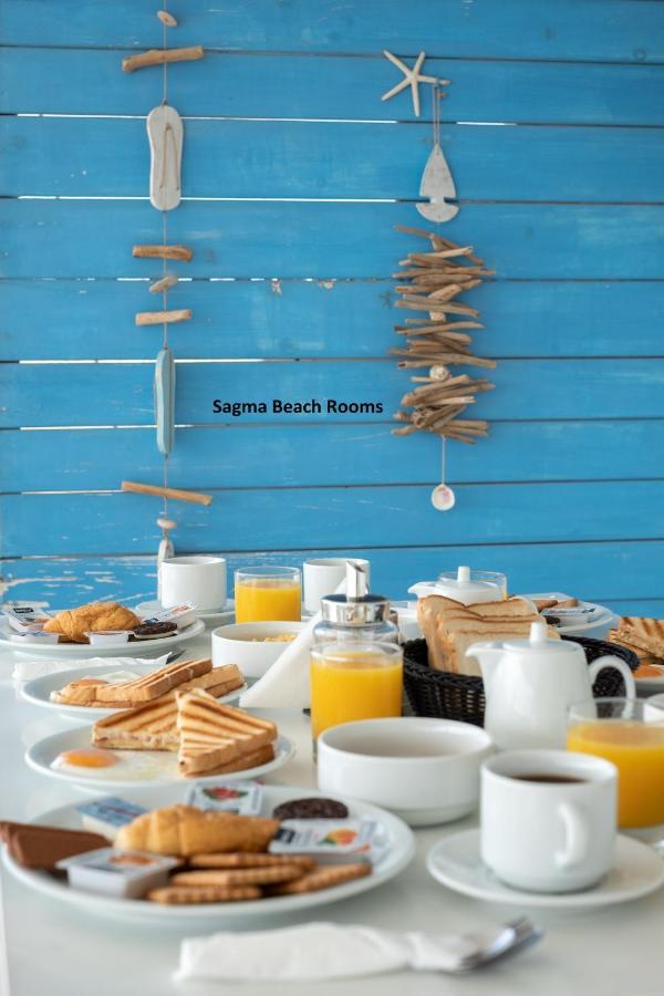 Sagma Beach Rooms เปริสซา ภายนอก รูปภาพ